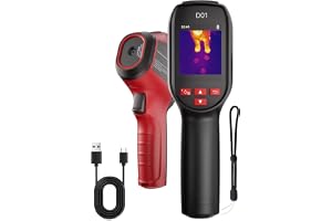 HIKMICRO D01 Termisk Kamera, 240x240 Superupplösning, SuperScene smart scenigenkänning, 96x96 IR-upplösning för termisk bildb