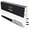 CustomDesign.Shop Personalised Custom Parker Jotter Pen + Gift Box | Design A Truly Unique Present | Laser Engraved - Black