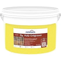 Gel Esfoliante Per Legno Roxil 5 Litri - Detergente A Base Acido Ossalico, Riaviva Colore E Venatura Del Legno Esterno - Foto 9