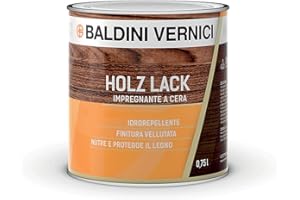 MASTERBRICO.COM Impregnante per legno esterno interno a Cera Solvente Baldini Vernici 750 ml impregnante a cera per legno 9 colori impregnante baldini impregnante legno esterno interno (DOUGLAS 709)