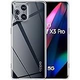 Captor Cover Trasparente per Oppo Find X3 PRO / X3, Custodia TPU in Silicone Flessibile Morbida e Sottile, Protezione di Alta