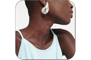 MOROTOLE Orecchini Bottega Extra Large, Cerchi in Oro Grossi Ipoallergenici Orecchini a Goccia Leggeri Orecchini a Goccia alla Moda per Donne e Ragazze Regalo