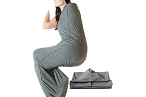 ADIUS Gigoteuse de Compression pour Adultes – Couverture Ultra-légère pour soulager Le Stress et l'anxiété, Capsule de Sommeil en Tissu Extensible Respirant
