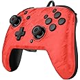 Pdp Nintendo Switch Faceoff Deluxe+ Audio Wired Controller - Red Camo, 500-134-EU-cm04 (Nintendo Switch)