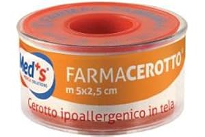 Farmac-Zabban Meds FarmaCerotto Cerotto Ipoallergenico In Tela 5 m X 2,5 cm