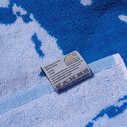outdoorer Maritim, das Strandtuch, Strandlaken, Duschtuch im XXL Format, extra weich für den Urlaub am Meer - 6