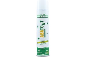 Abatout - Barrière anti-Insectes Terre de Diatomé - Naturel - Contre les Rampants - Action Mécanique - 520 ml
