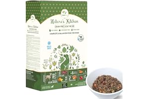 PAWFECT FOOD Nature's Kitchen Freeze Dried Dog Food - 100% Real Chicken | Grain Free, Provides High Protein | Healthy Dog Food - Provides Complete, Balanced Meal (500g) Pawfect (500g, Goat)