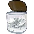 Goshyda Countertop Dishwasher, 4L Portable Automatic 360° Omni Mini Dishwasher, USB Rechargeable Tea Cup Washing Machine with Internal Cup Holder, for Home Office