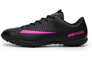 Agnueuty Football Boots Men Women,Light-Weight Football Shoes Kids,Boys Girls Football Trainers