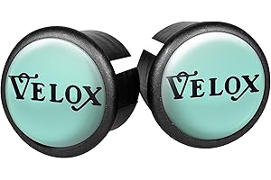 VELOX Embouts de Guidon Vert Bianchi (La Paire)