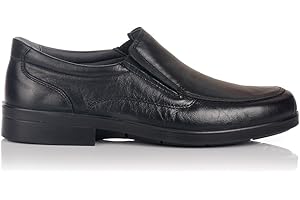 LUISETTI 26850 Mocasin Piel Hombre Negro 42