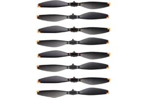 HEIBTENY 8 cuchillas de hélice para DJI Mini 5 Pro, hélices reemplazables para drones, hoja de hélice de hoja de ala de bajo ruido, cuchillas de repuesto de liberación rápida (8 piezas)