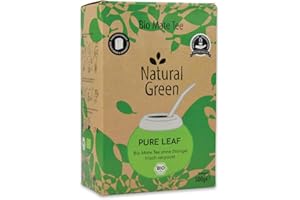 ‎DELICATINO Delicatino - Natürliches Grün PURE LEAF 500g, Organische Yerba Mate ohne Stängel, frisch und rauchfrei, Ökologischer Anbau, Vakuumverpackt für maximale Frische