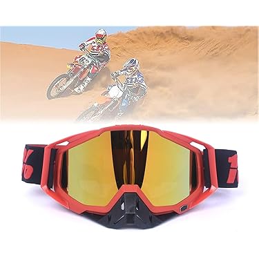 Occhiali Moto Motocross - Protezione UV E Antigraffio