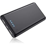 Power Bank 26800mAh, Caricabatterie Portatile 2 USB Porte, Alta Capacità Batteria Esterna【Nuovo Indicatore Batteria LED】Caric