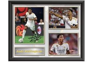 LEVVIYE Jude Bellingham Signed Poster Autograph Photo Picture 10x8 Inch Unframed Decorations Gifts Memorabilia