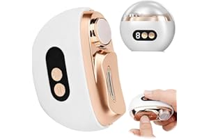 Vibbang Elektrischer Nagelknipser, Elektrische Nagelfeile 2 in 1, Nagelknipser Elektrisch mit 3 Gesch-Ultraleise, Electric Nail Clippers, Fräser Nägel für Kinder Senioren Erwachsene Babys