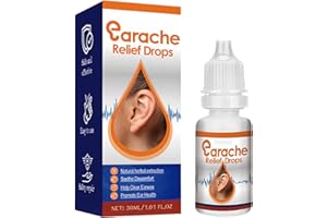 KOAHDE Soulagement des Acouphènes,Soulagement des Bourdonnements dans Les Oreilles,Gouttes Auriculaires pour Acouphènes,Traitement des Acouphènes,Base De Plantes Bio Naturelles,1PC