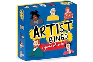 SMITH STREET BOOKS Galison Mudpuppy Artist Bingo: Featuring Major Artists from the Last 100 Years