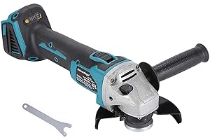HEIMERDINGER Cordless Angle Grinder Compatible with Makita18V Battery,Brushless 4-1/2-Inch High-Power Angle Grinder for Metal,Tile Cutting and Grinding-Tool Only