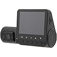Sorandy 3 Channel Dash Cam, 1080p Front Wide Angle Camera for Cars With 170° View, Triple Car Dash Camera for Driver Travelling Photographer (Sorandyai361mk5gx)