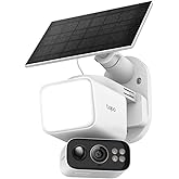Tapo 2K Dış Mekan Pan/Tilt Kablosuz Projekt&ouml;r G&uuml;venlik Kamerası - G&uuml;neş Enerjili Pil G&uuml;c&uuml;, 360&ordm; AI Hareket İzleme, Kişi/Ara&ccedil; 
