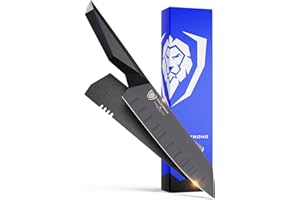 DALSTRONG - Coltello Santoku - 18 cm - serie Shadow Black - NSF Certified