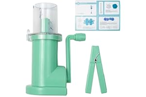 Hujinkan Strickmaschine Mit Kurbel, Mini Strickmühle, Webstrickmaschine Knitting Machine, Tragbarer Garnweber Für Kreative DIY Strickaktivitäten, Verschönern Sie Nähmaschine Für Pullover Armbänder