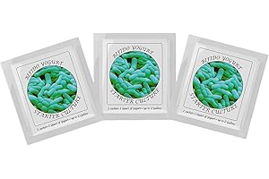 NPSELECTION Ferment de yaourt - Pack de 3 Sachets de Culture lyophilisée pour Bifido yaourt