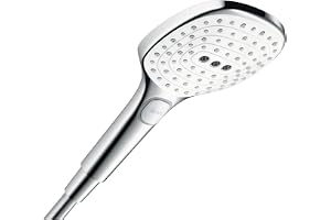 Raindance Select E 120 3 Jet Handdusch, Vit/Krom