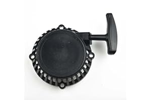 FUBESK Démarreur de moto noir à tirer pour moteur 47cc 49cc Mini Pocket Quad Dirt Bike pour ATV tp