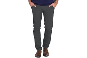 westAce Męskie spodnie chinosy regularny krój płaski przód na co dzień rozciągliwe luźne bawełniane spodnie jeansowe wszystkie talia