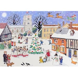 Alison Gardiner Traditional Advent Calendar: Christmas in the Village