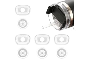 LUTER Stanley Silikonowa Zatyczka Odporna na Zalanie - 8 szt. dla Kubka 40 Uncji z Uchwytem i 30 Uncji Cup Quencher H2.0 Flowstate - Akcesoria