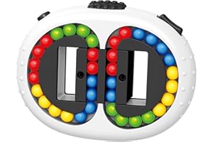 Rotierender Fingerwürfel Intelligenz Spiele Magic Bean Würfel Spielzeug,Finger Puzzle Kugelklassifizierungsspiel,IQ Game Spinnende magische Bohnen Dekompression Puzzle Toys für Kinder Teens Erwachsene