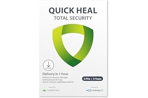 Quick Heal | Total Security | 2 Users | 3 Years | Email Delivery in 1 Hour - no CD