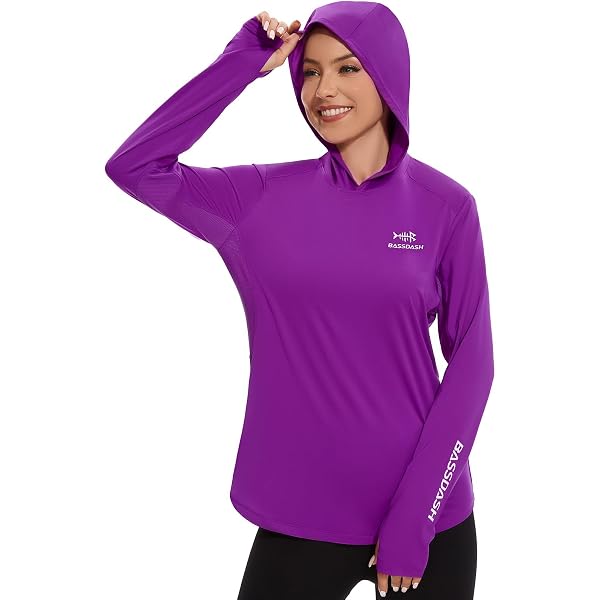 WSOIHFEC Herren-Sonnenschutz-Kapuzenjacke – UPF 50+, Langärmlig, Leicht, Mit Daumenlöchern & Tasche