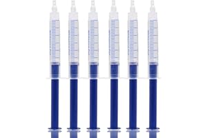 KAYZON Professional Teeth Whitening Pen Refills, 20-30 Min Whitener Gels for Sensitive Teeth, Visible Stain Removal (6Pcs x 3ML) (6Pcs)