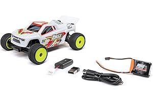 Losi Micro-T 1/28 2 Wheel Drive White RTR LOS-1392T1 Car