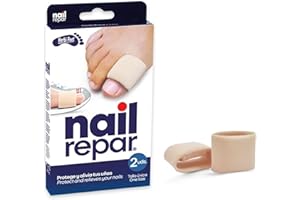 GERCARE Protector de Uña Primer Dedo del Pie. Protector Anti Rozaduras Uñas Encarnadas. Dedil Elástico Reparador de Uñas. Nail Repair. Protector Uña Encarnada