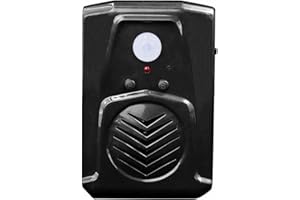 WMLBK PIR Infrared Motion Sensor Activated Audio Recordable Player Download MP3 Files Freely for Shop Store Factory Supermarket Entry Greeting Alarm, Music or Sound Effects (Recordable black)