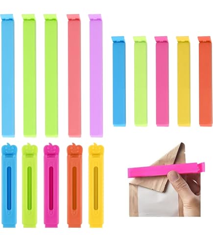 Cuillères Longues Mélamine FSSTUD - Lot De 5 | Colorées | 18.5 Cm | Pour Café, Dessert Et Cuisine