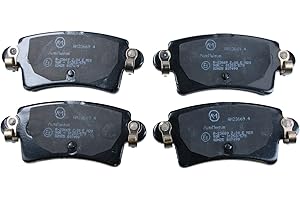 AutoMentum AM23669.4 Juego de Pastillas de Freno, juego de 4 para RENAULT MASTER II CAJA/CHASIS (ED/HD/UD) 1998- Eje trasero y otros vehiculos