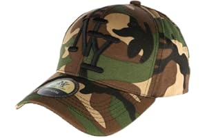 Hip Hop Honour Casquette NY Enfant Militaire Verte Chief 7 à 12 Ans - Garçon