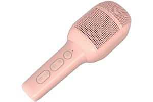 Celly, Kabelloses Mikrofon mit eingebautem Lautsprecher, Bluetooth-Mikrofon mit Einer Verbindung bis zu 10 Meter, Ausgang 5 W für einen klaren und kraftvollen Klang, mit USB-C-Anschluss, TF-Karte und