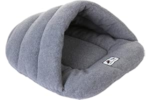 Camidy Pet Sacco A Pelo Cave Letto Confortevole Sacco A Pelo Caldo Cane Letto Cuddler Tana di Casa Peluche Nido per Il Gatto Del Cane Pet Sacco A Pelo