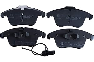 AutoMentum AM24705.2 Kit Pastiglie Freno di 4 per AUDI A4 AVANT (8K5 B8) 2007-2015 Assale anteriore e altri veicoli