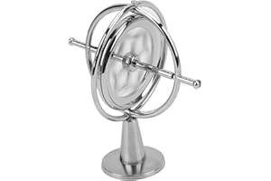 GZD Żyroskop, Obrotowy Żyroskop Edukacyjny Srebrny na Idealny Prezent