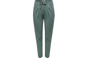 ONLY Chino Damen Hose - ONLPOPTRASH Easy COL Pant - Elegante und Bequeme Schlupfhose mit Stretch - Klassisch Geschnittene Stoffhose aus Hochwertiger Viskosemischung